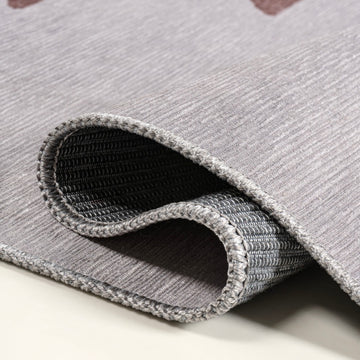 Chayton Minimalist Geometric Machine-washable Area Rug
